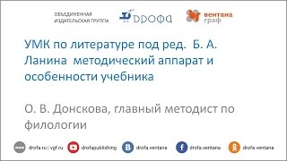 УМК по литературе под ред  Б.А.  Ланина  методический аппарат и особенности учебника