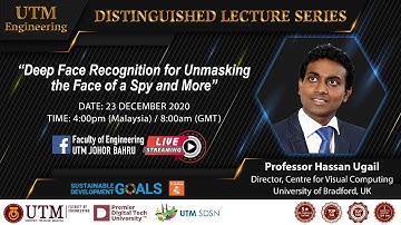 Distinguished Lecture Series #101 - Professor Hassan Ugail