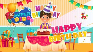 Happy BirthDay 🎁 2023 - Kids Arabic Song - 🎉 اغاني عيد ميلاد 🎁 - ابو الفصاد