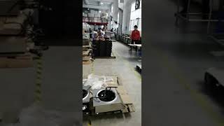Semi knock down of commercial induction cooker