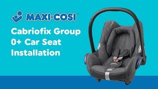 maxi cosi familyfix car fitting list