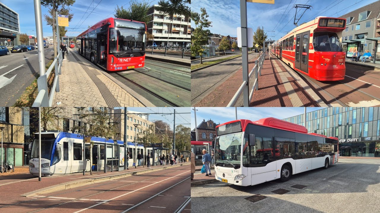 Het openbaar vervoer in Delft 01-10-2025