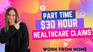 Up To $30 Hour PART TIME Work From Home Job 2022 Analyzing Medicare Claims | USA Only