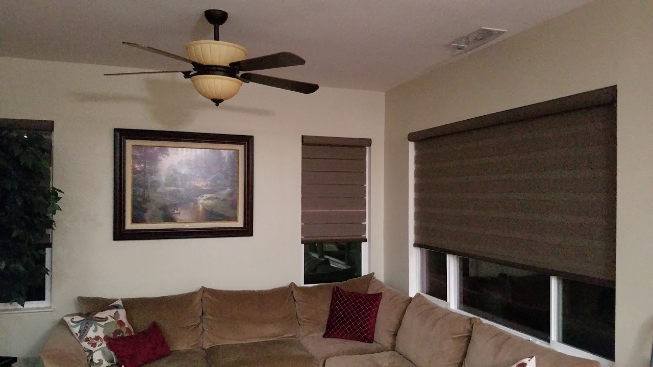 Costco DIY Motorized Roman Shades (by Bali Blinds) YouTube