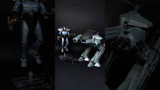 Фигурка Робокоп 3 & ED-209. Neca Robocop & ED-209 figure.  Repaint.