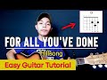 For All You've Done - Hillsong | Guitar chords tutorial | HeartSheep