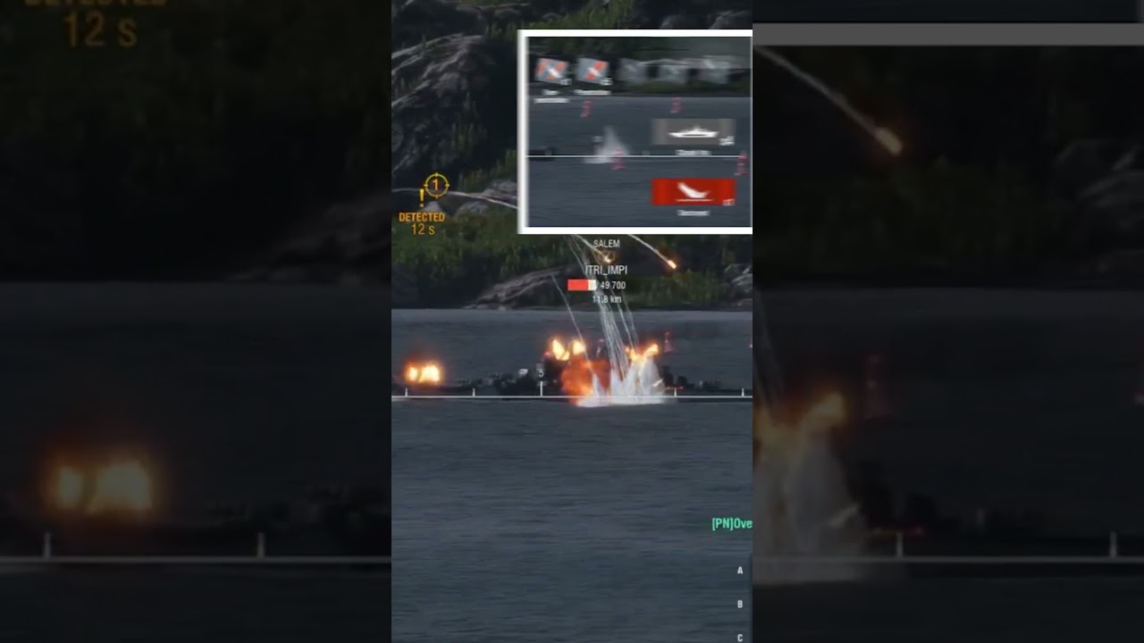 Salem go boom #gaming #worldofwarships #twitch #moments #funny #memes #comedy
