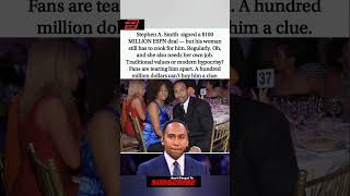 Stephen A.'s hot take backfires #StephenASmith #ESPN #RelationshipGoals #shorts