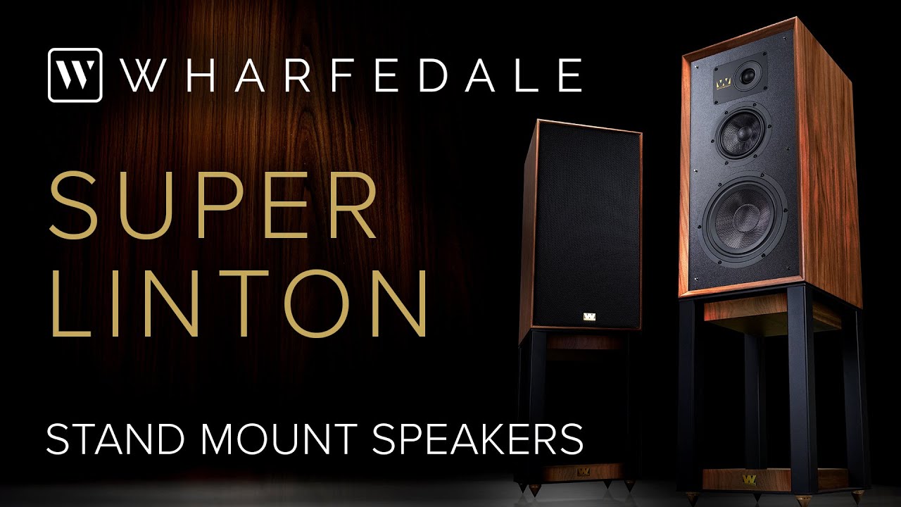 Wharfedale Super Linton Stand Mount Speakers - Pair