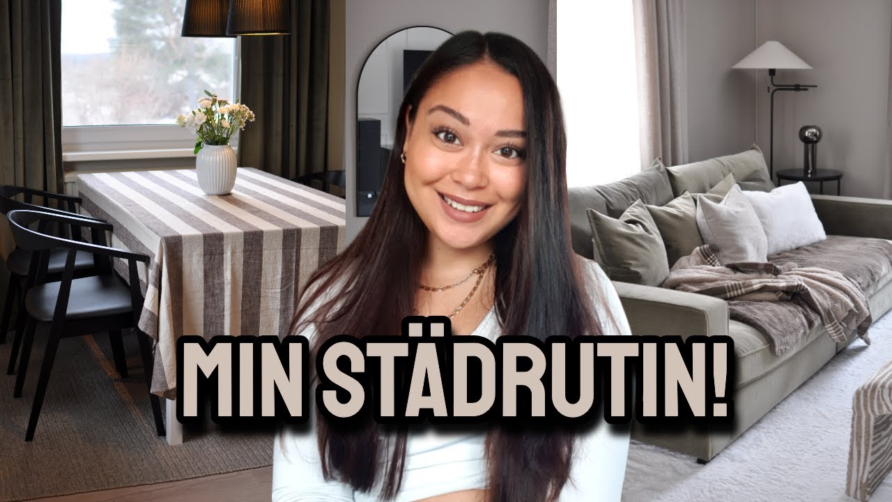 MIN STÄDRUTIN PÅ HELGEN! 🧹🎀 – WEEKEND RESET!