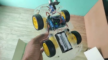 Obstacle Avoiding Robot Car using Arduino and Ultrasonic Sensor | Intelligent Path Finder