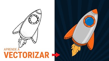 Cómo VECTORIZAR UNA IMAGEN paso a paso con Adobe Illustrator