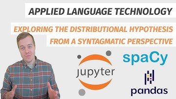 Exploring the distributional hypothesis from a syntagmatic perspective