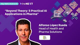 Workshop: Beyond Theory: 5 Practical AI Applications in Pharma