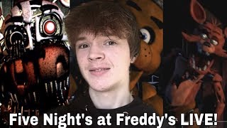I BEAT BEARS ATTACK 2 & 3! | LIVE Five Night's at Freddy's