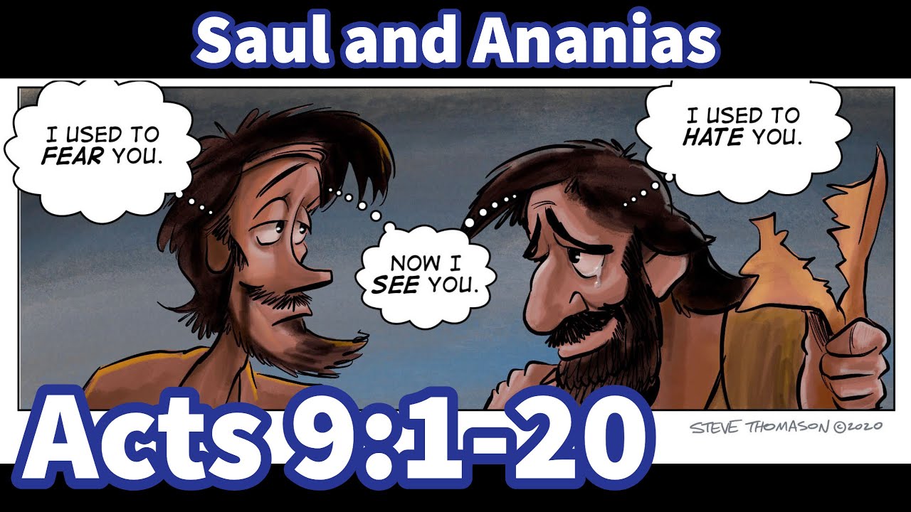 Saul And Ananias In Acts 9 1 20 YouTube Saul And Ananias In Acts 9 1 20 YouTube