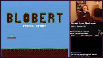 Blobert [NES Homebrew] || Nesdev Compo 2020