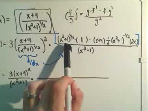 Using the Chain Rule - Harder Example #2