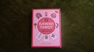 Kawaii Tarot by Diana Lopez * Unboxing and Quick Flip-through (no talking) * MomentsAre