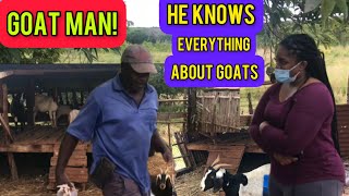 AFTER 59 YEARS OF REARING GOATS, HE HAS BECOME THE LOCAL COMMUNITY VET!DUCY TELLS US ALL ABOUT GOATS
