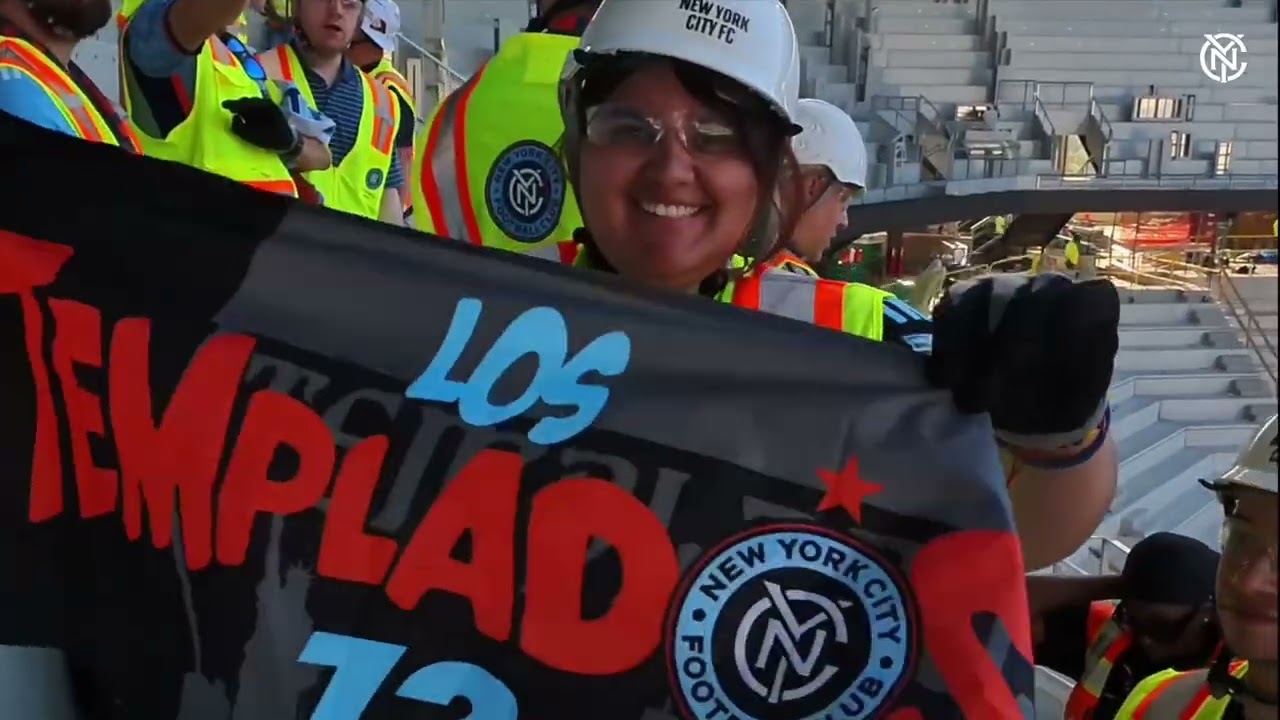 Etihad Park | Supporters POV of First Seat Installation