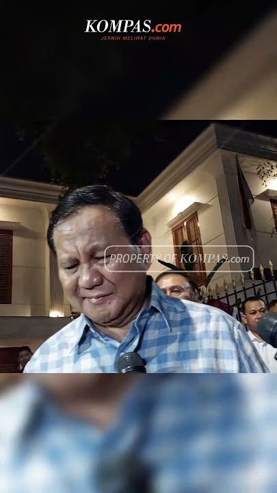 Ditanya Soal Deklarasi Cawapres, Prabowo: Ojo Kesusu, Ojo Grusa-Grusu #Shorts
