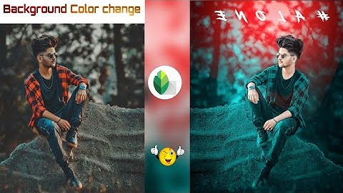 Snapseed Green Effect Photo Editing Tutorial || Snapseed Background Color change Tricks || 📸🔥