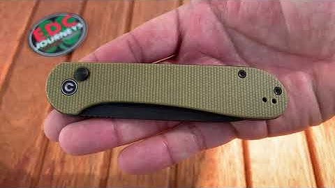 CIVIVI BUTTON LOCK Elementum Overview/Sneak Peak!