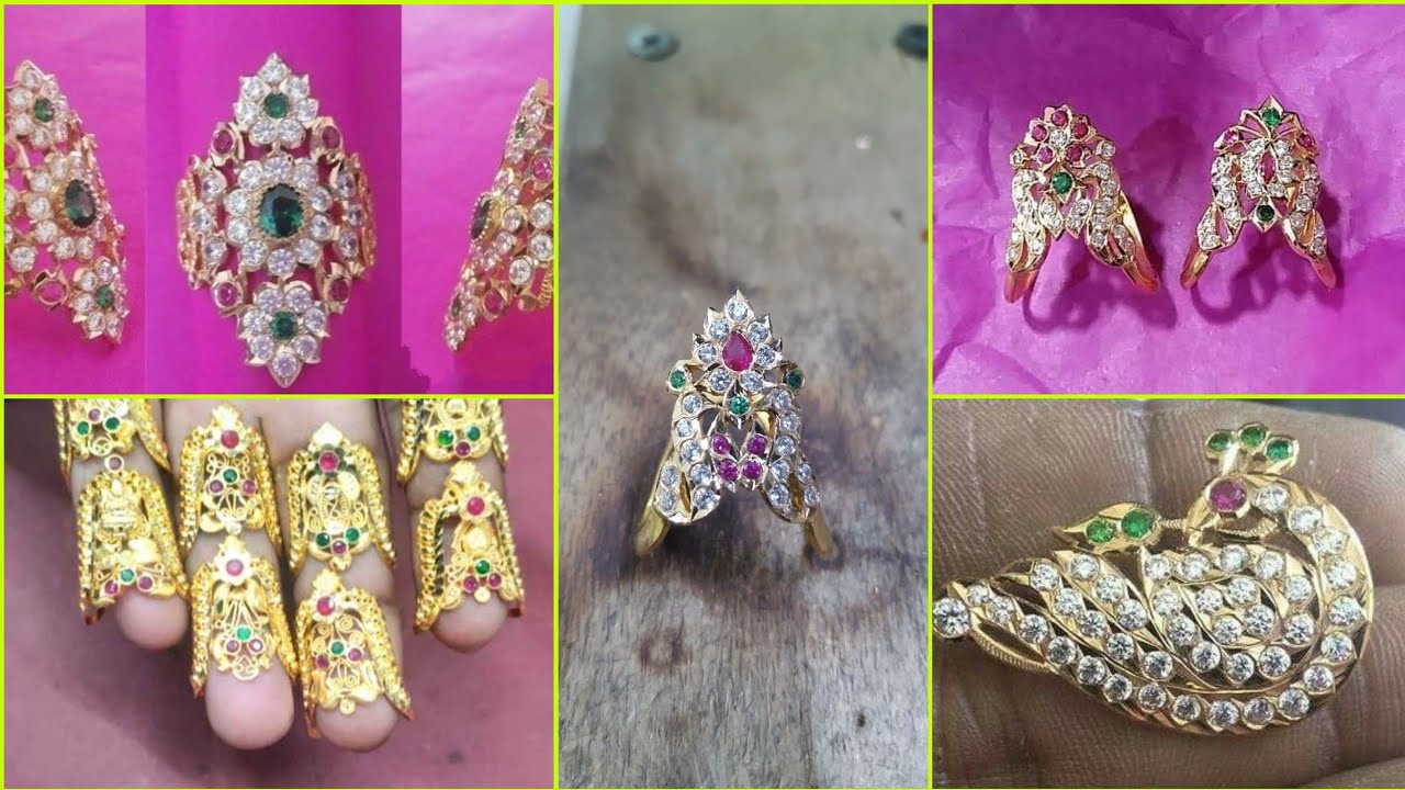 South Indian Close Setting Diamond Vanki Ring - Kothari Diamonds and Jewels