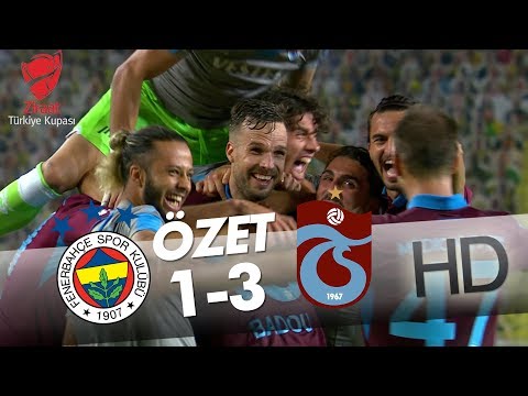 Fenerbahçe - Trabzonspor Ziraat Türkiye Kupası Maçının Özeti