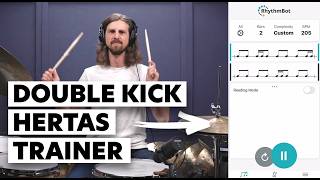 Double Kick Hertas and Triples With RhythmBot (Practice Idea #30)