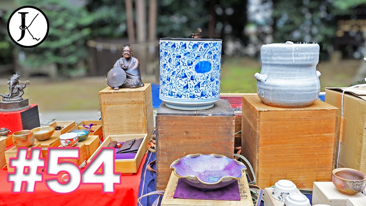 #54「二宮神社ほりだし市へ！」Ninomiya Shrine Antique Market !