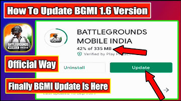 Finally BGMI 1.6 Update Is Here | How To Update BGMI 1.6 Version | Official Way To Update BGMI