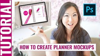 How To Create Your Own Planner Mockups