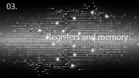 [UNИX] HSE - ArchitectureASM - 03 - Registers and memory
