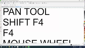 Corel Draw Tips & Tricks Zoom and Pan tool more info