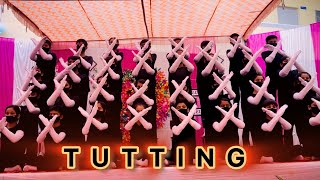 TUTTING DANCE SCHOOL FUNCTION || Choreography || Annual Day performance || Hand Formation