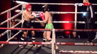 Luca Brünjes Bei Giants 2014 Muay Thai Duisburg Fightstartv