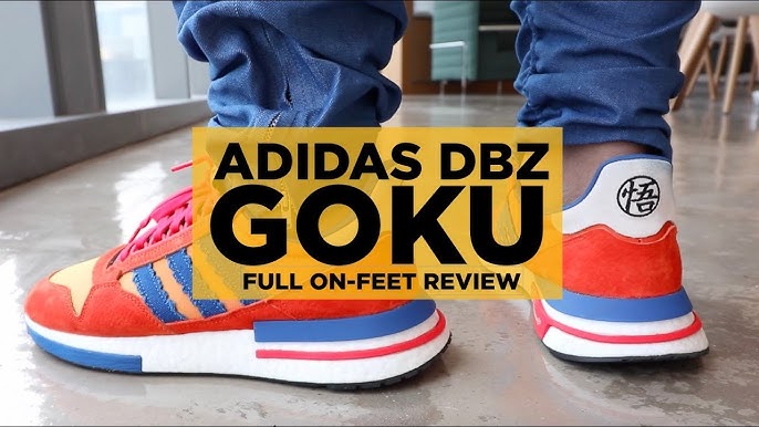 adidas Dragon Ball Z Goku ZX 500 RM Unboxing + Review YouTube