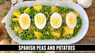 Spanish Peas and Potatoes | CLASSIC Recipe from the Canary Islands