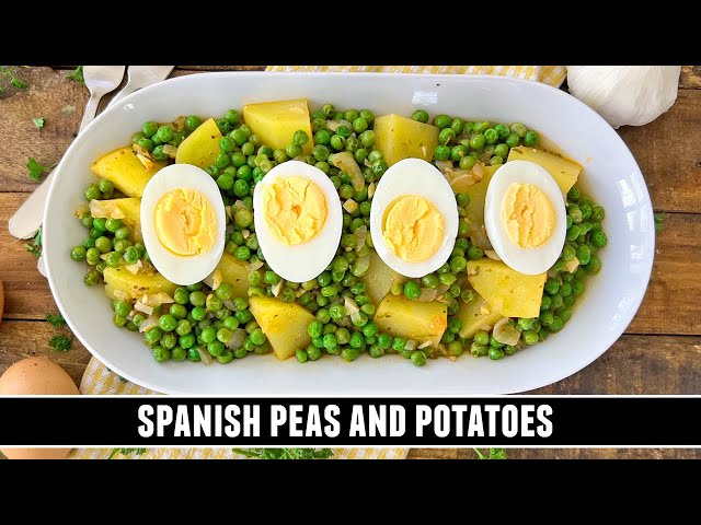 Spanish Peas and Potatoes | CLASSIC Recipe from the Canary Islands class=