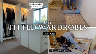 DIY fitted wardrobes | IKEA PAX wardrobe hack | Part 1