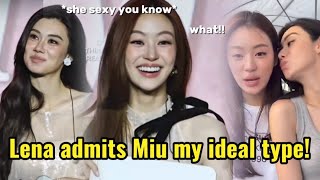 Lena Revealing herself! Miu' Was shocked again!!