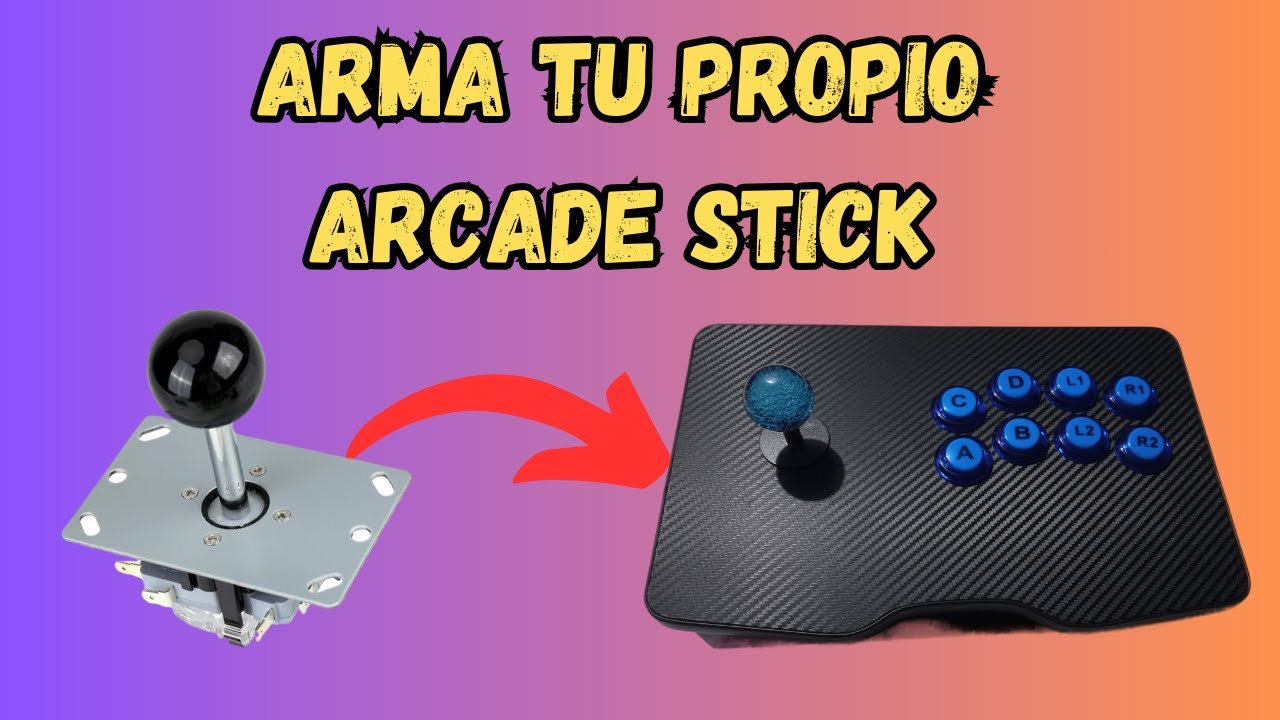 Joystick Arcade Mando Usb 4en1 Android Pc SmartTV Ps2 Ps3 GENERICO