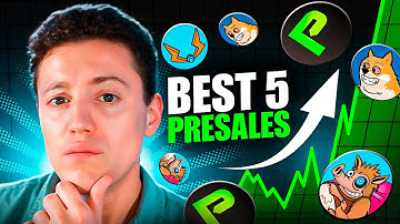 Best 5 Crypto Presales To BUY Now! - Get in EARLY Before The 100X🚀
