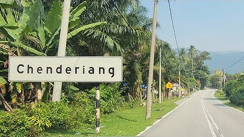 Chenderiang Town Batang Padang District Perak