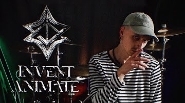 INVENT ANIMATE - "Without A Whisper" (DRUM COVER) | lilithxm