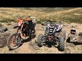 YAMAHA RAPTOR 660 AND KTM 620 ENDURO RIDE