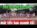 531/MẢNH VƯỜN HƠN 200 NỌC TIÊU DANG THU VƯỜN CÂY ĂN TRÁI DANG THU VIEW SONG BÉ NƯỚC QUANH NĂM
