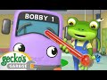 Bobby The Bus Is Sick | Gecko&#39;s Garage | Cartoons For Kids | Toddler Fun Learning